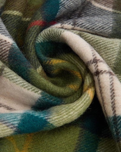 Barbour Sciarpa con motivo tartan in lana d’agnello Serena