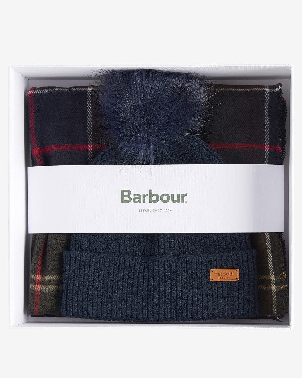 Barbour Set  Berretto Dover & Sciarpa Hailes