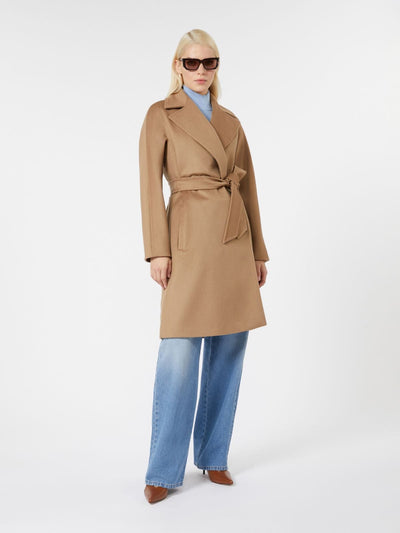 Max Mara Studio Cappotto a vestaglia in lana