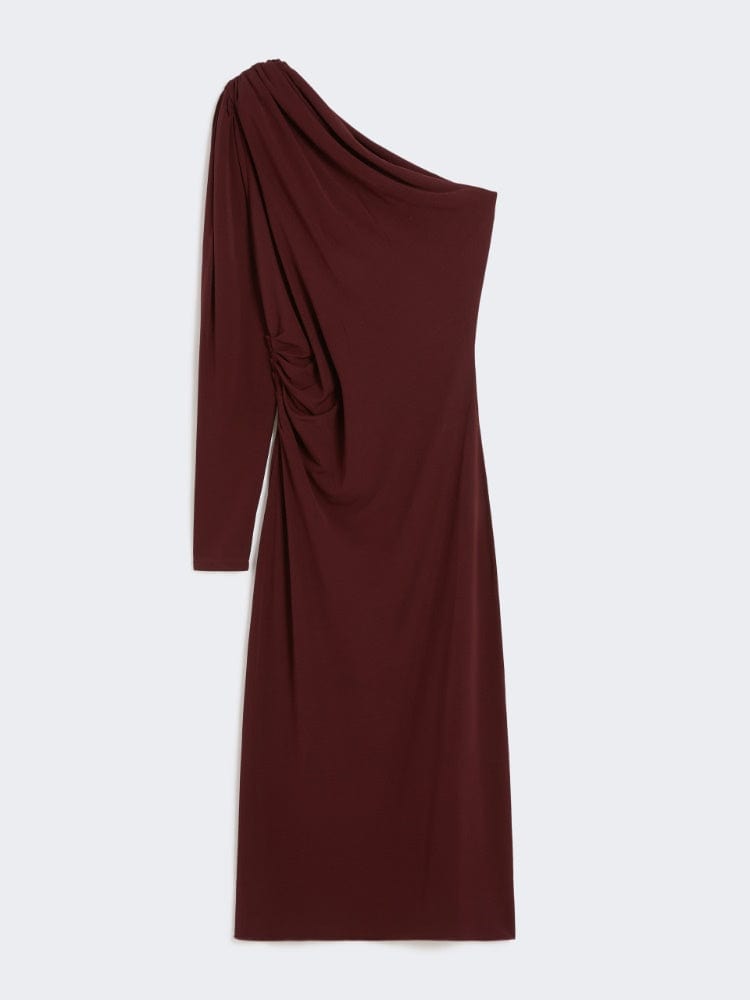 Max Mara Studio Abito monospalla in jersey
