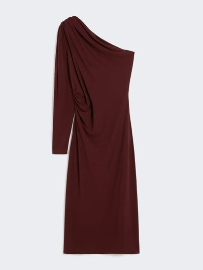 Max Mara Studio Abito monospalla in jersey