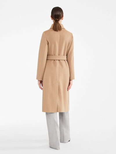 Max Mara Studio Cappotto a vestaglia in lana