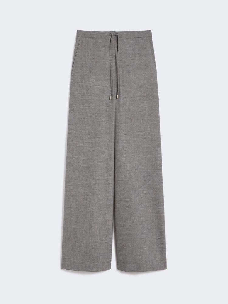 Max Mara Studio Pantalone a coulisse in saglia di lana