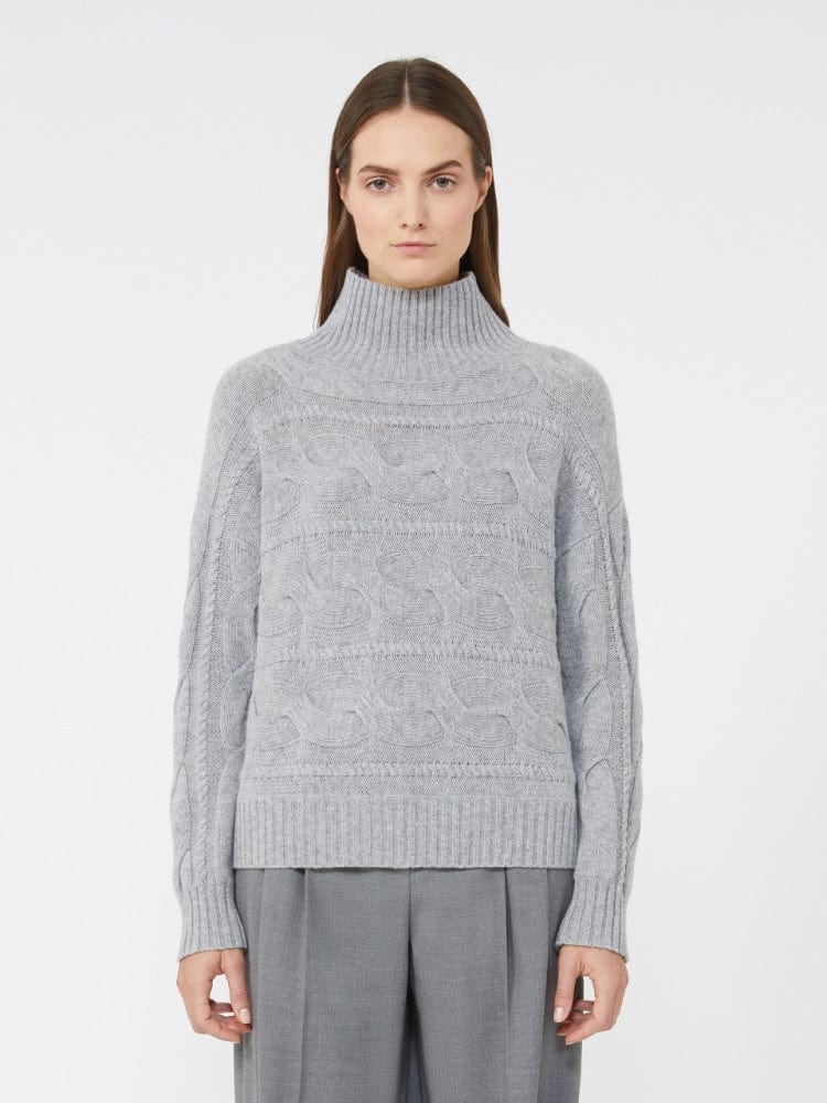 Max Mara Studio Maglia in lana e cachemire a trecce