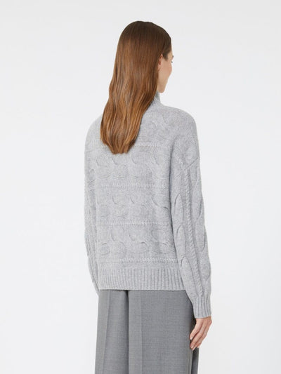 Max Mara Studio Maglia in lana e cachemire a trecce