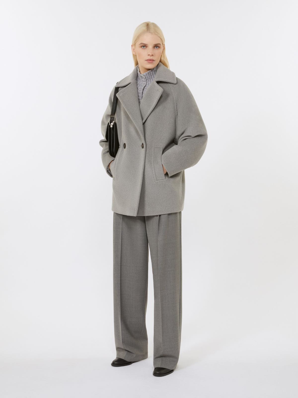 Max Mara Studio Caban doppiopetto in lana