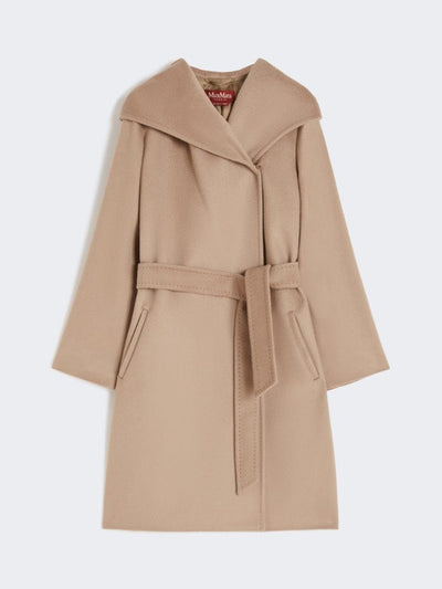 Max Mara Studio Cappotto con cappuccio in lana