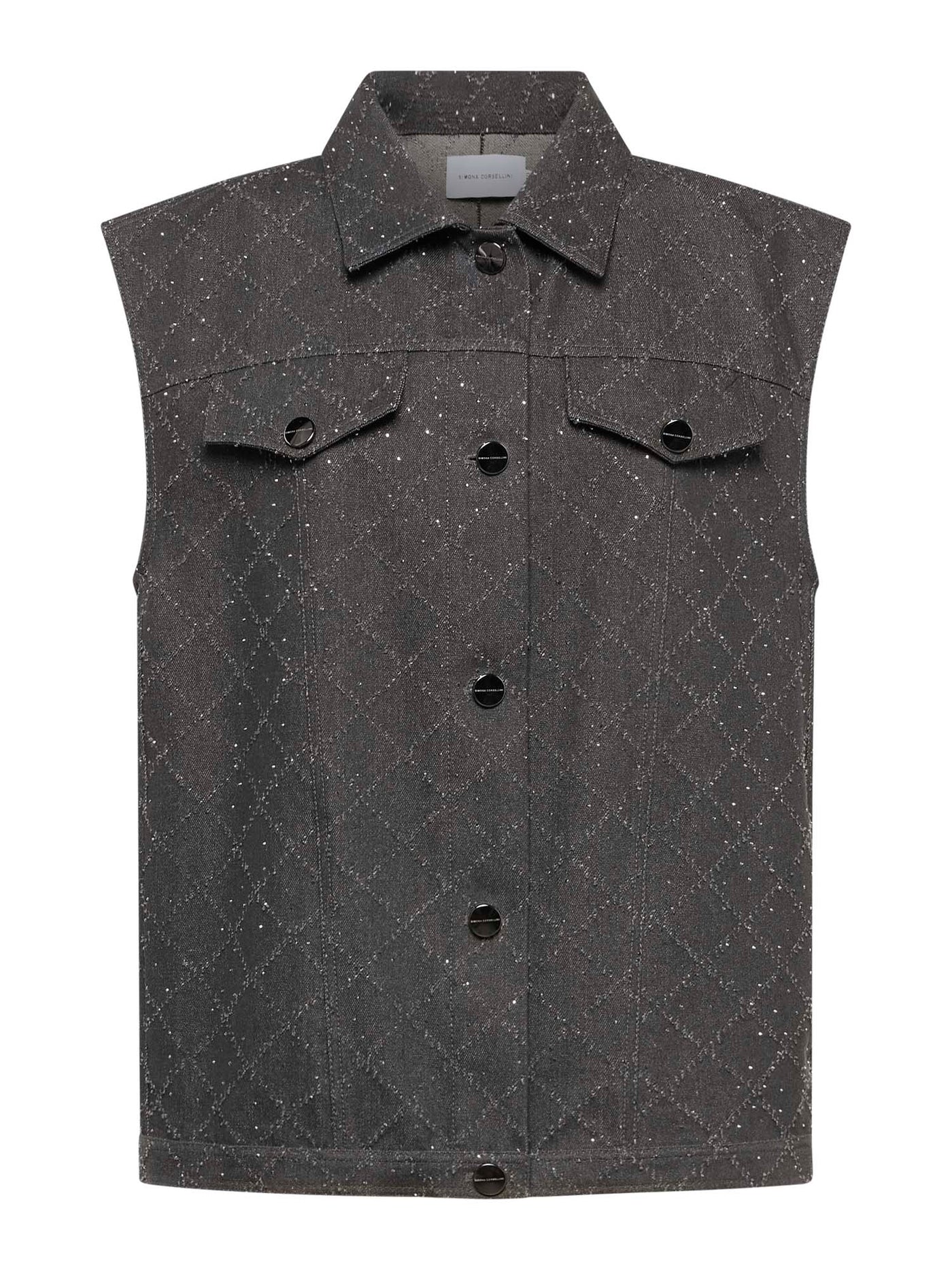 Simona Corsellini Gilet in denim