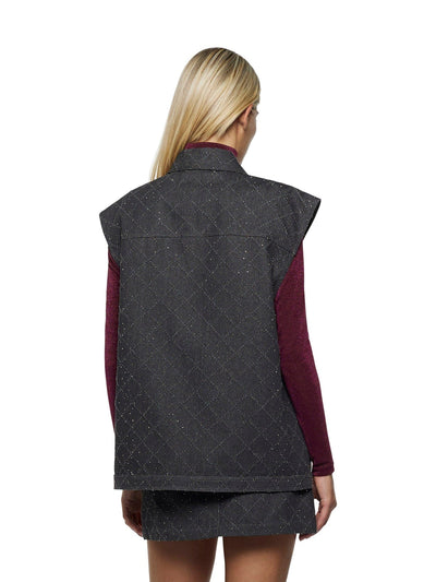 Simona Corsellini Gilet in denim