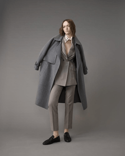 Simona Corsellini Pantaloni in gessato