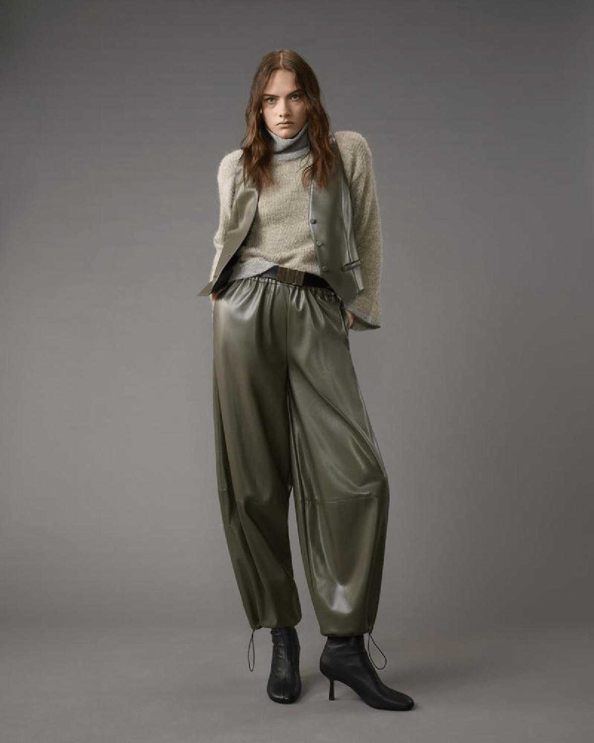 Simona Corsellini Gilet in pelle vegana