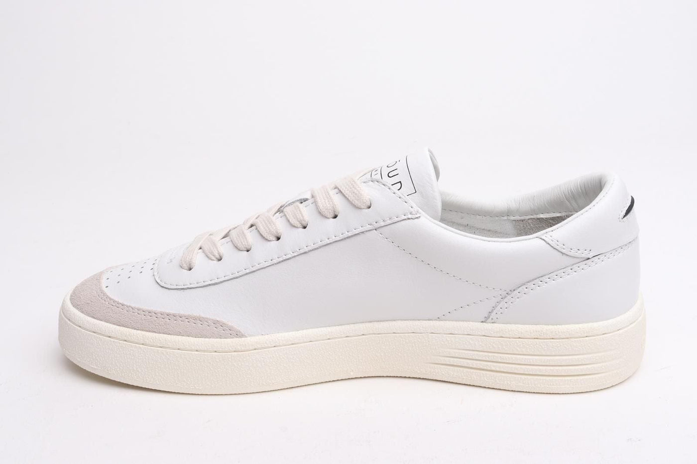 Ghoud Lido Low Man Leat Suede White