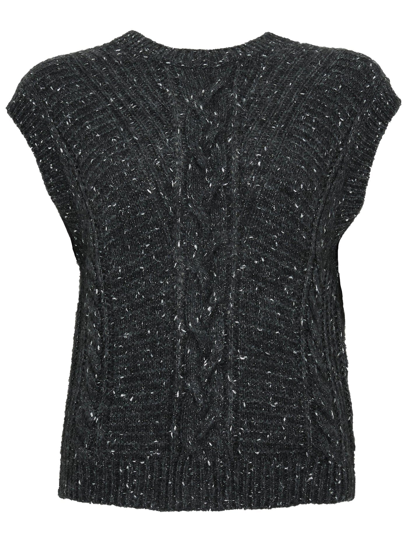 Max Mara Studio Gilet in alpaca e lurex