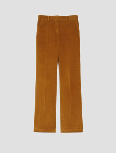 Pennyblack Pantaloni straight fit in velluto