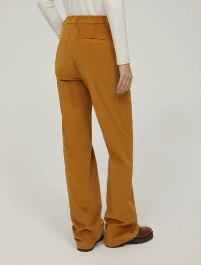 Pennyblack Pantaloni straight fit in velluto
