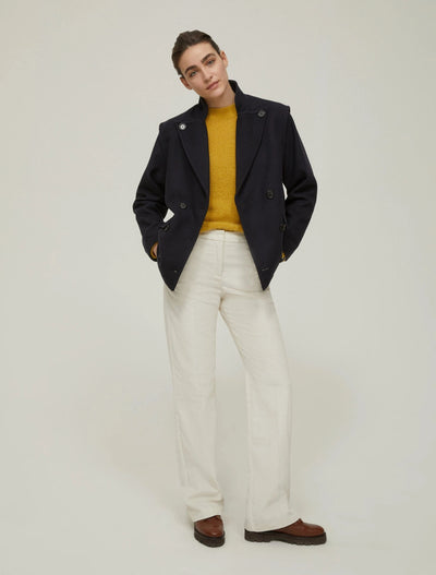 Pennyblack Pantaloni straight fit in velluto