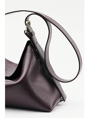 Patrizia Pepe Borsa a tracolla Never Complete media in pelle