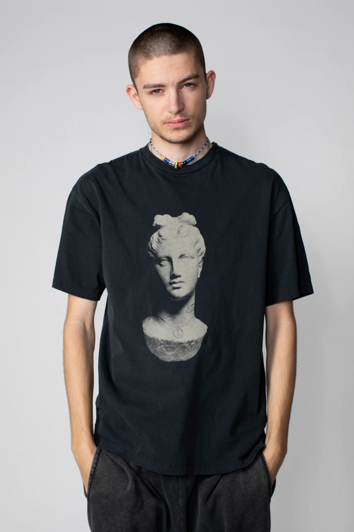 Aries Aged Statue SS Tee