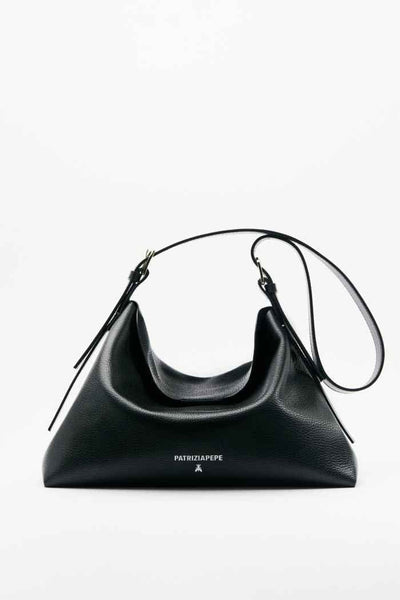 Patrizia Pepe Borsa a tracolla Never Complete grande in pelle