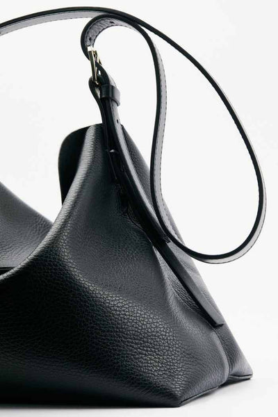 Patrizia Pepe Borsa a tracolla Never Complete grande in pelle
