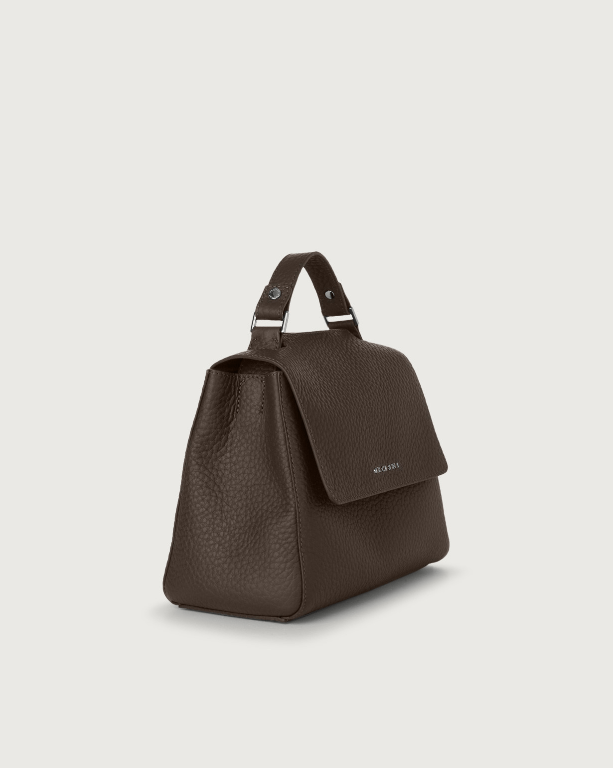 Orciani Borsa Sveva Soft piccola  a mano in pelle con tracolla