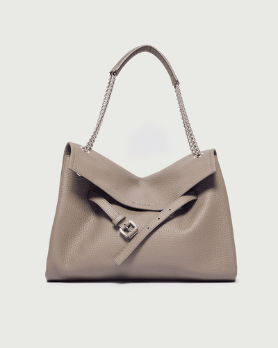 Orciani Borsa Venus Soft Midi a spalla in pelle martellata
