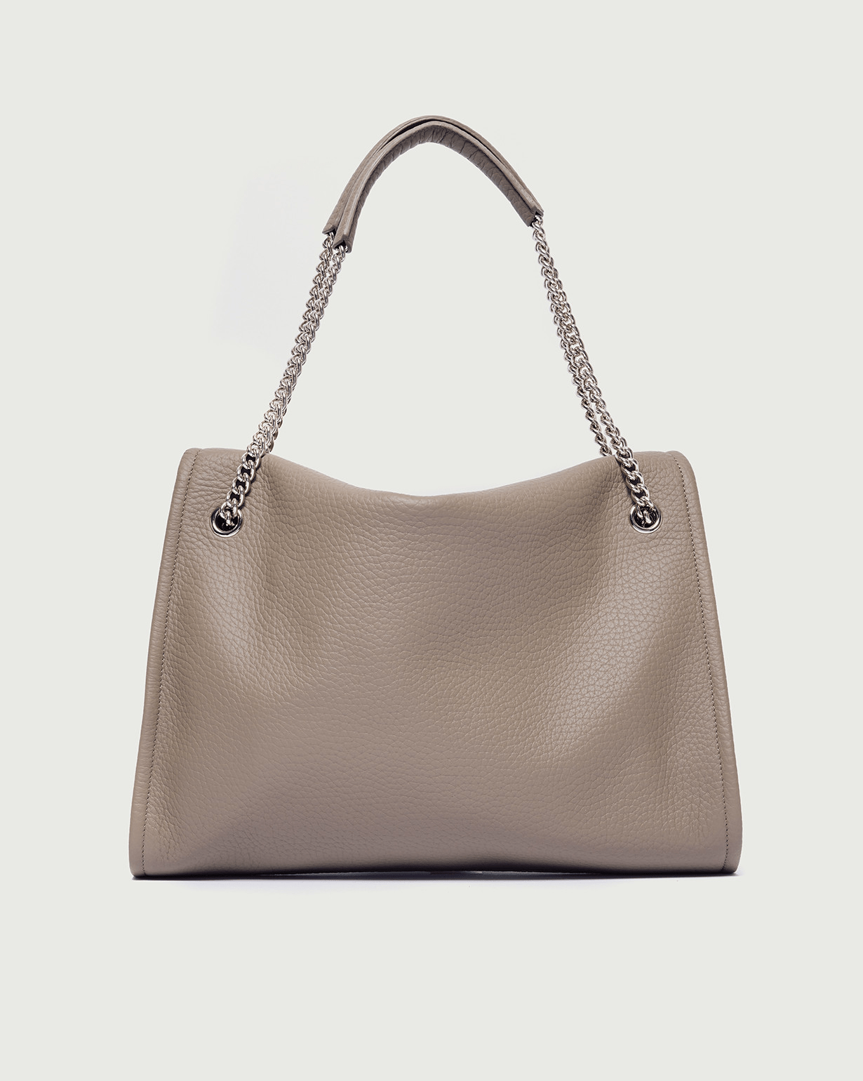 Orciani Borsa Venus Soft Midi a spalla in pelle martellata