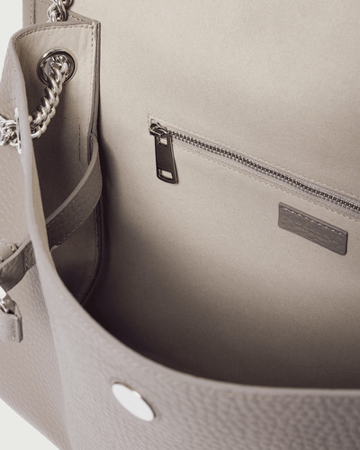 Orciani Borsa Venus Soft Midi a spalla in pelle martellata