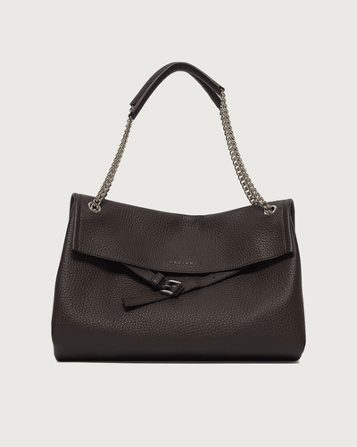 Orciani Borsa Venus Soft Midi a spalla in pelle martellata