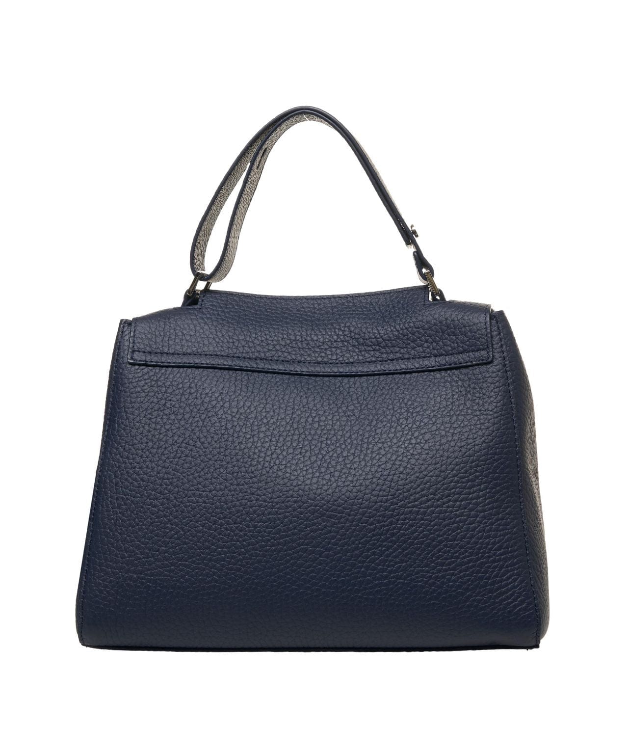 Orciani Borsa Sveva Soft Medium a spalla in pelle con tracolla