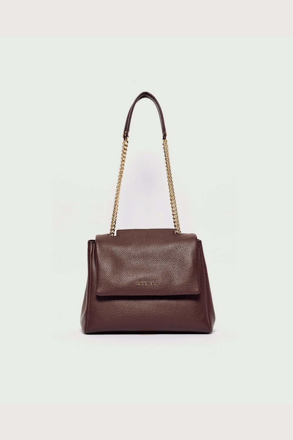 Orciani Borsa Sveva Sense Small a spalla in pelle martellata