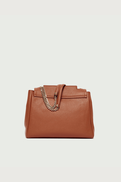 Orciani Borsa Sveva Sense Small a spalla in pelle martellata