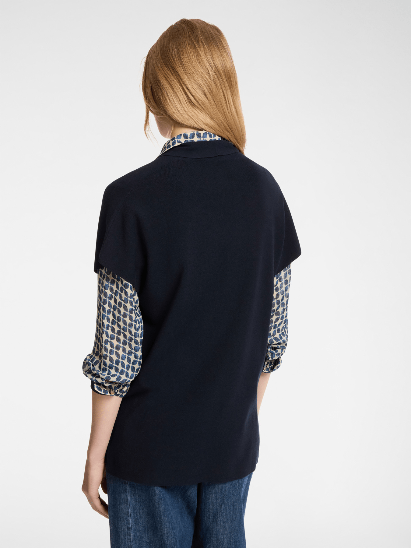 Elena Mirò Gilet lungo con bottoni