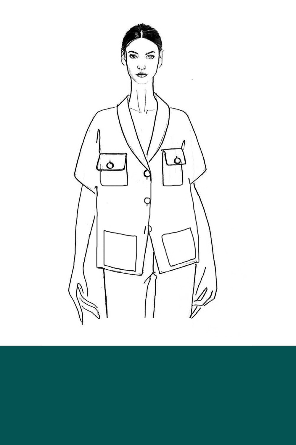 Elena Mirò Gilet lungo con bottoni