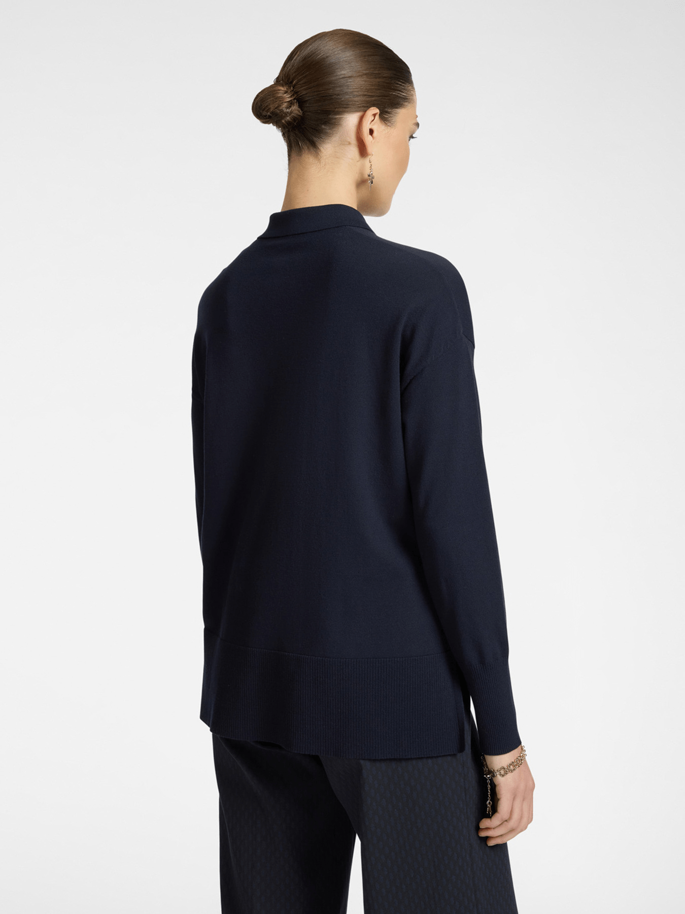 Elena Mirò Maglia con colletto e bottoni