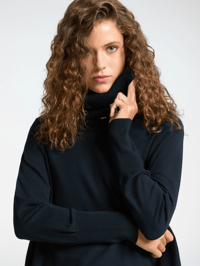 Elena Mirò Maglia ampia con collo staccabile