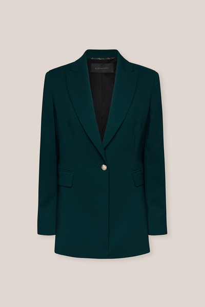 Elena Mirò Blazer strutturata in crêpe