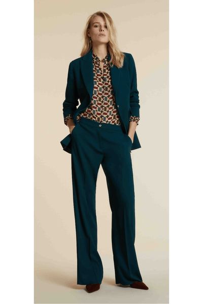Elena Mirò Blazer strutturata in crêpe