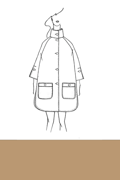 Elena Mirò Cappotto corto in tessuto double