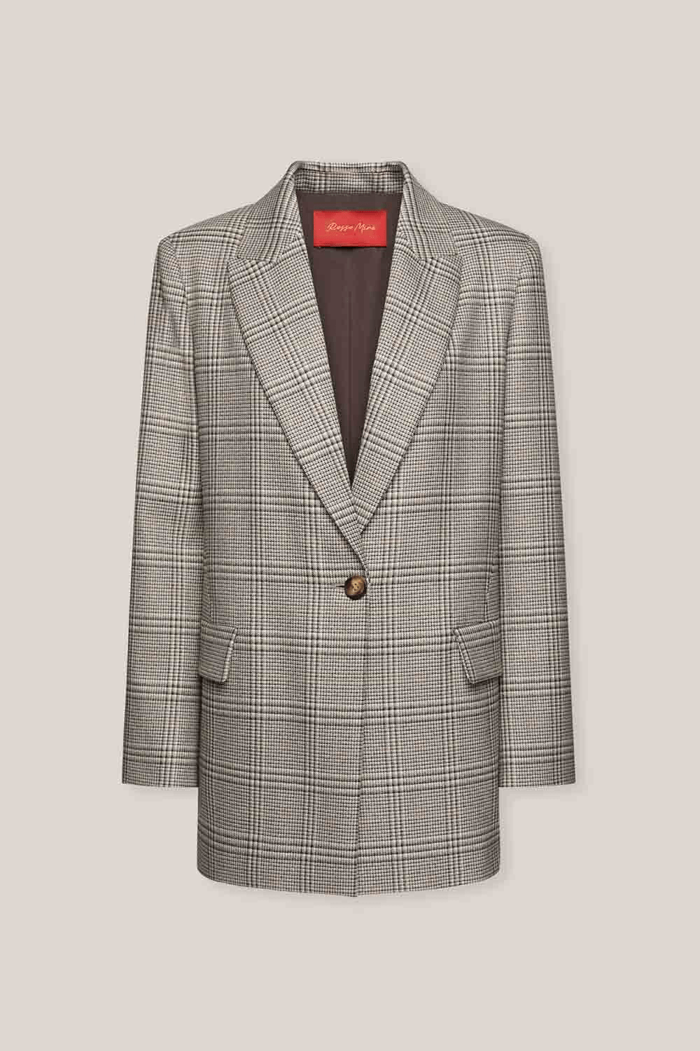 Elena Mirò Blazer oversize in check