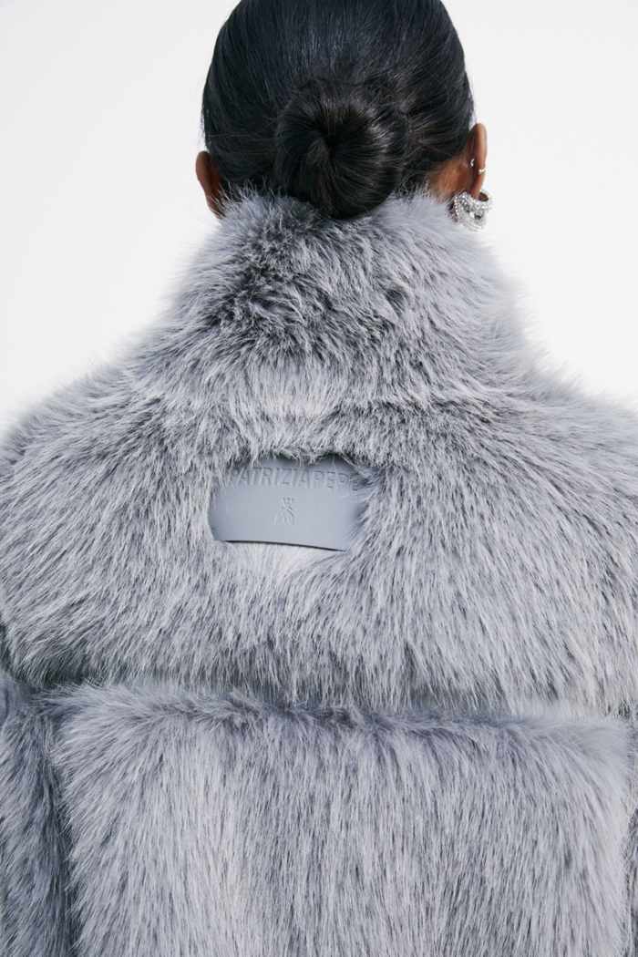 Patrizia Pepe Giubbotto fluffy lungo