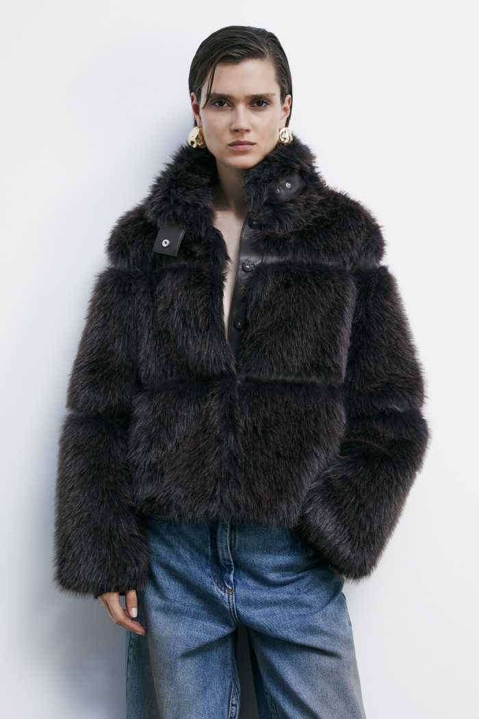 Patrizia Pepe Giubbotto fluffy corto
