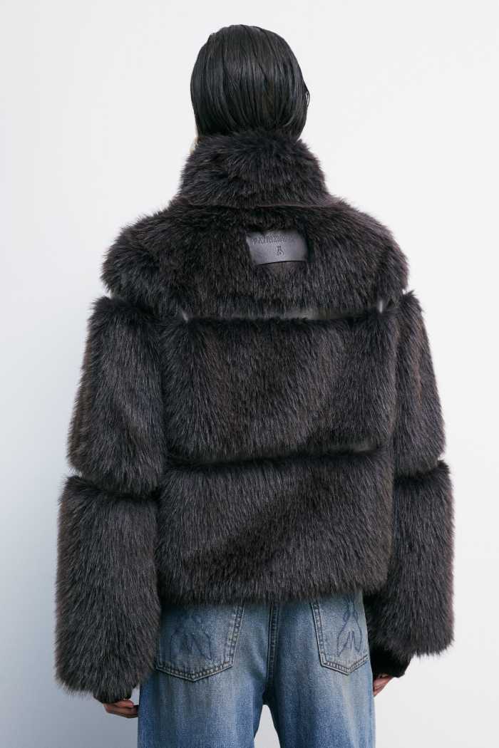 Patrizia Pepe Giubbotto fluffy corto