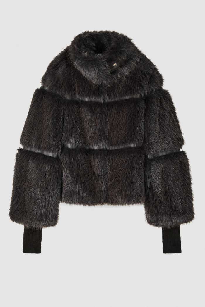 Patrizia Pepe Giubbotto fluffy corto