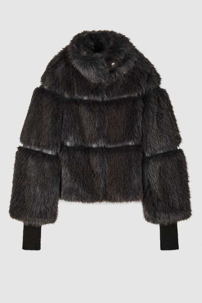 Patrizia Pepe Giubbotto fluffy corto