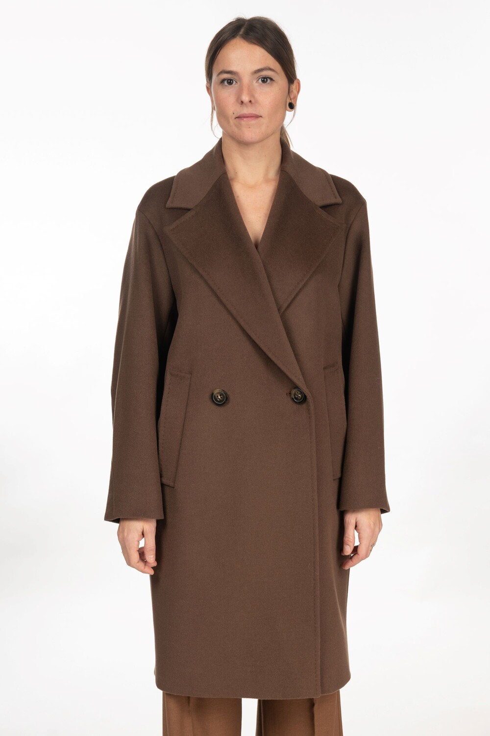 Diana Gallesi Cappotto doppiopetto