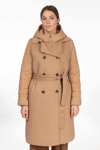 Diana Gallesi Piumino con gilet