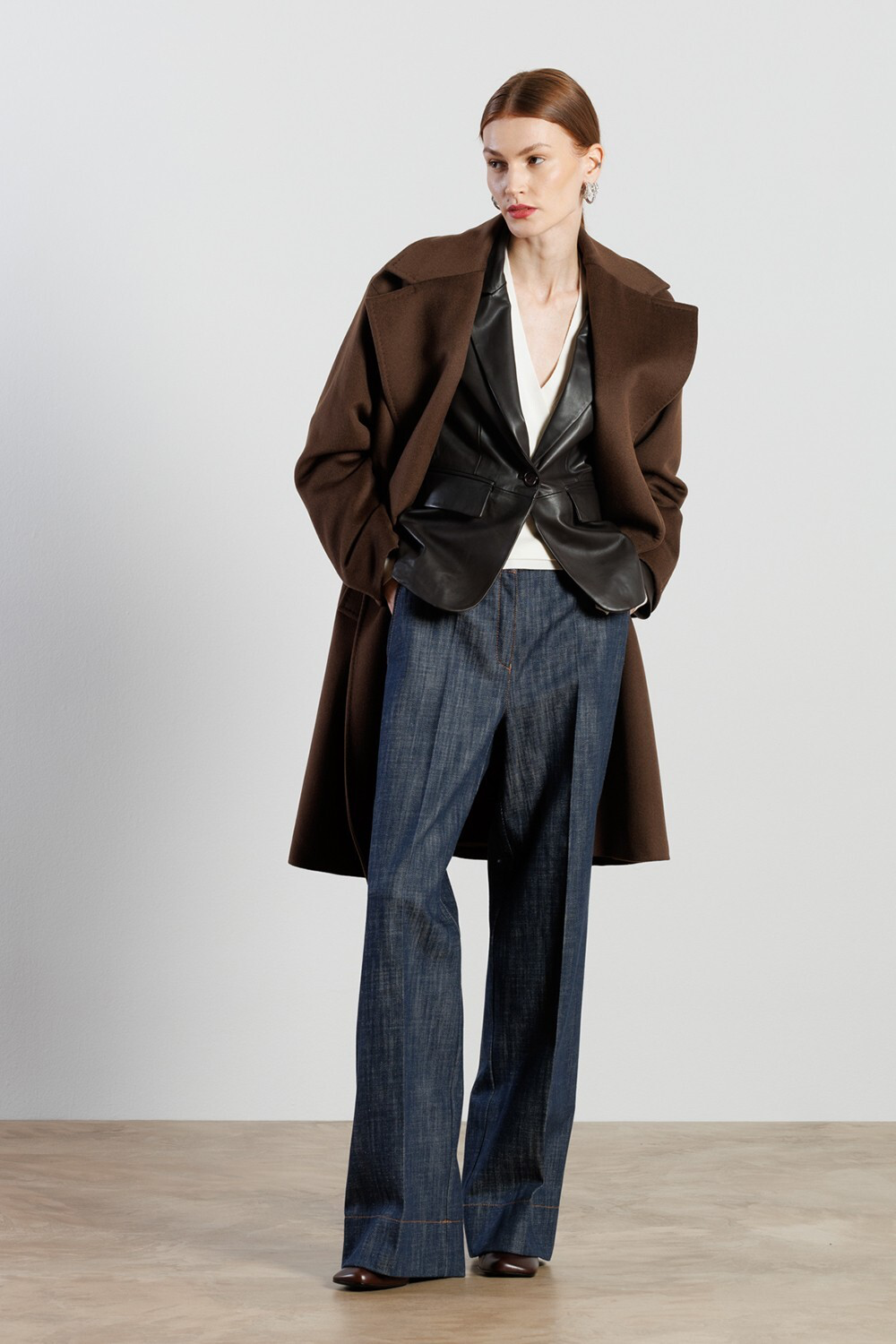 Diana Gallesi Pantaloni effetto denim