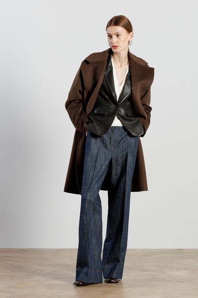 Diana Gallesi Pantaloni effetto denim