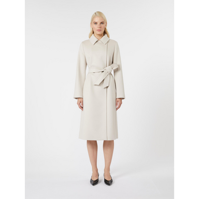 Max Mara Studio Cappotto a vestaglia in lana
